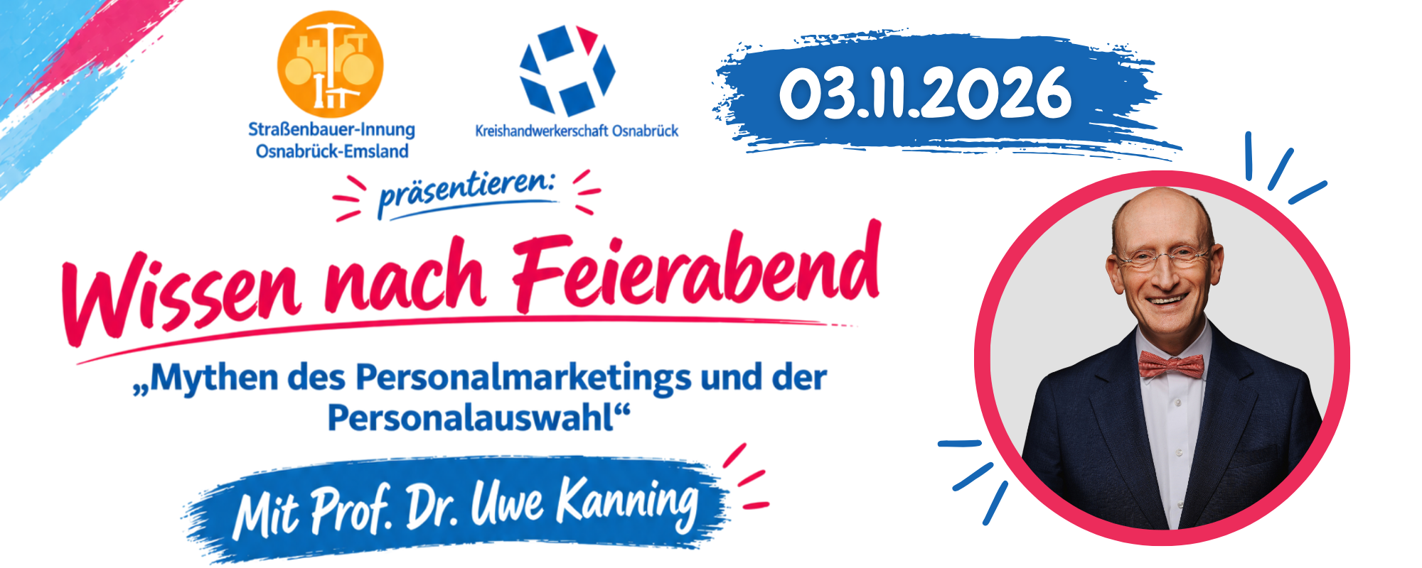 Wissen nach Feierabend mit Prof. Dr. Uwe Kanning